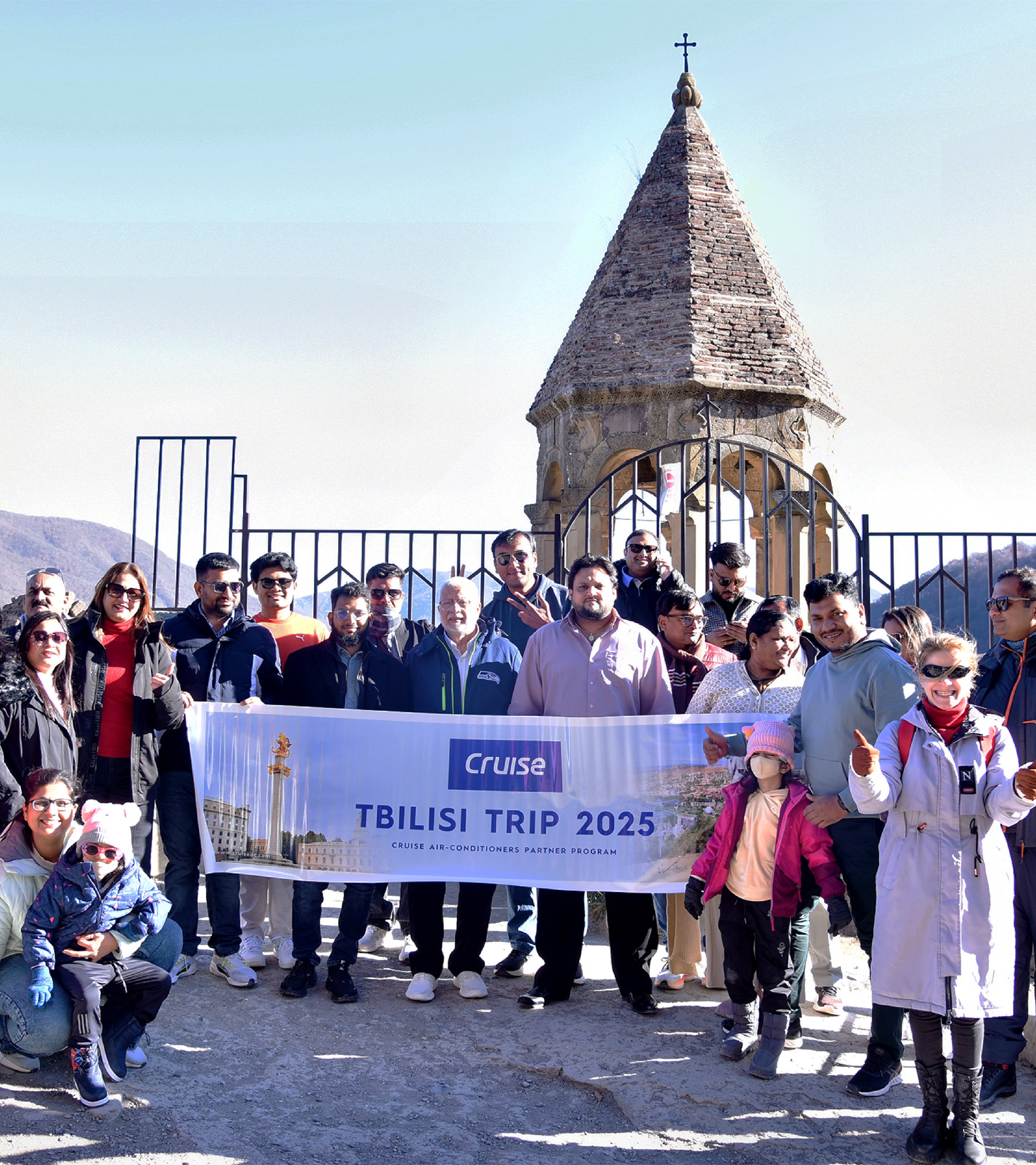  Cruise Honors Top Buisness Partners in Tbilisi, Georgia