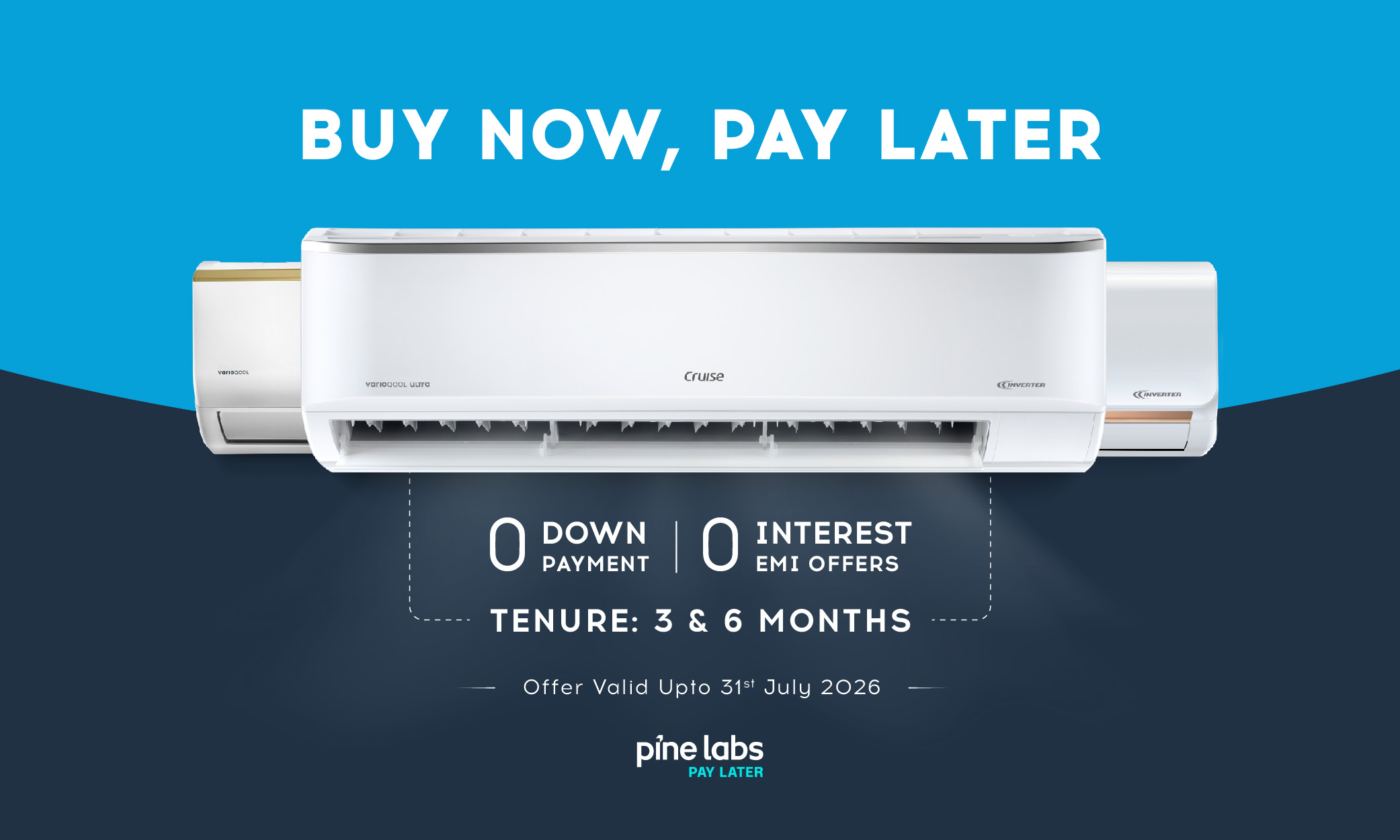 Upgrade to Comfort with Zero Downpayment.
